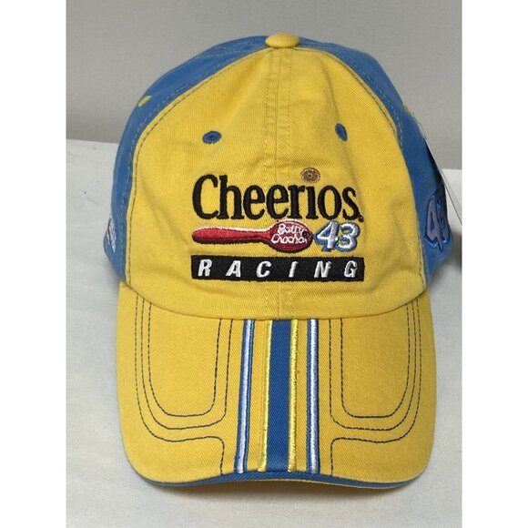 NWT Petty Enterprises Cheerios Betty Crocker 43 BOBBY LABONTE Nascar Racing Hat - Picture 2 of 13